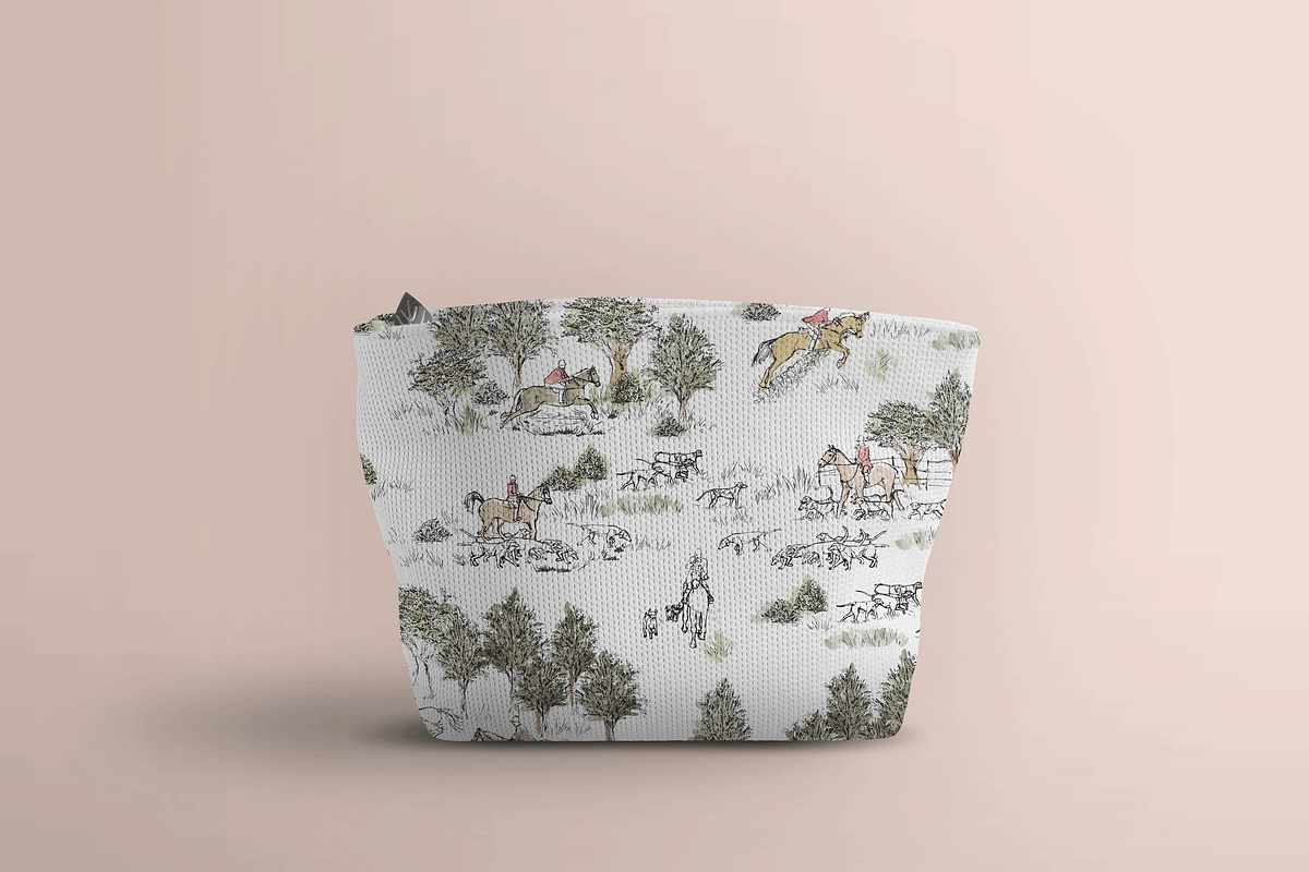 The Hunt Seamless Pattern, an Animal Illustration by Shiny Penny Studio (Photo 2 of 3)