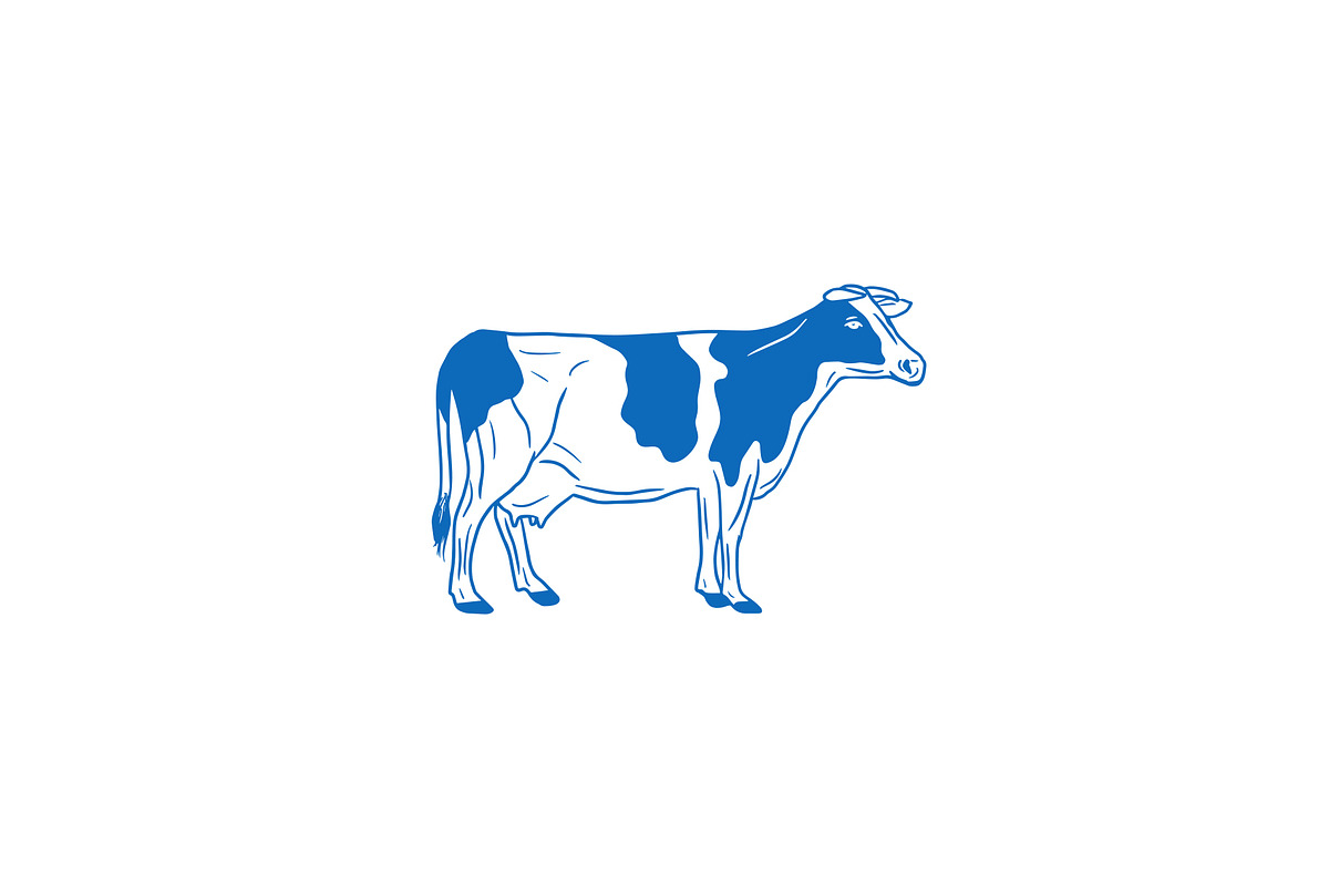 Vector Bovine Graphics, an Animal Illustration by Dorey Kronick Art&Design (Photo 3 of 19)