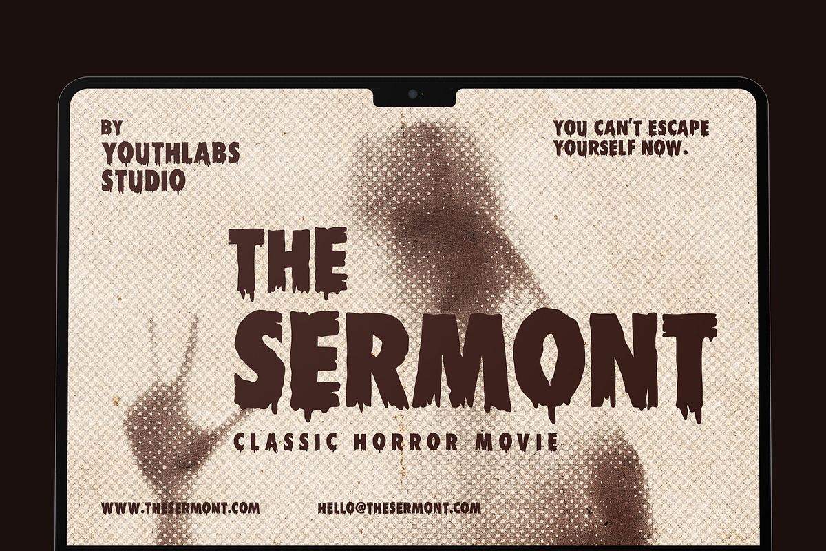 Grimvale - Bold Horror Display Font, a Sans Serif Font by Youthlabs Studio (Photo 6 of 12)