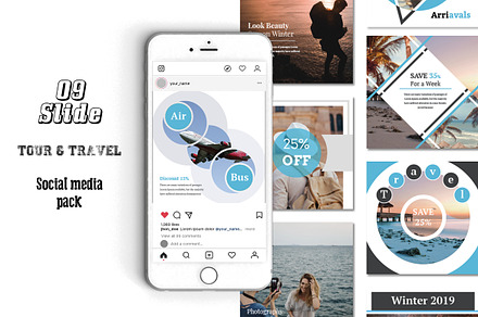 Best Social Banner For Travel, a Social Media Template by ZAAS