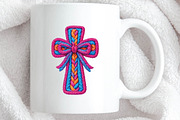 Faux Crochet Cross Easter Pink Png, an Illustration by DreamPrint404 (Thumbnail 5 of 7)