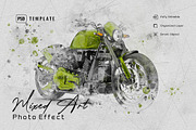 Mixed Art Photo Effect PSD, a Layer Style Add-On by UInstrument (Thumbnail 5 of 5)