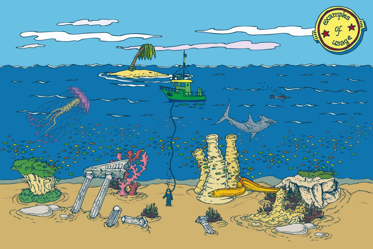 Tropical Paradise Constructor Kit, an Illustration by DeepFuze (Photo 5 of 5)