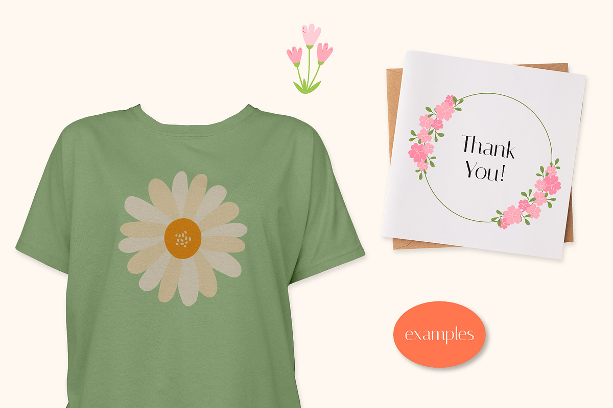 Flowers PNG Clipart Vector Patterns, a Pattern Graphic by AnnaViolet_store (Photo 15 of 16)