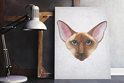 Breeds of cats - watercolor. Part 1, an Animal Illustration by KatBranchArt (Thumbnail 5 of 5)