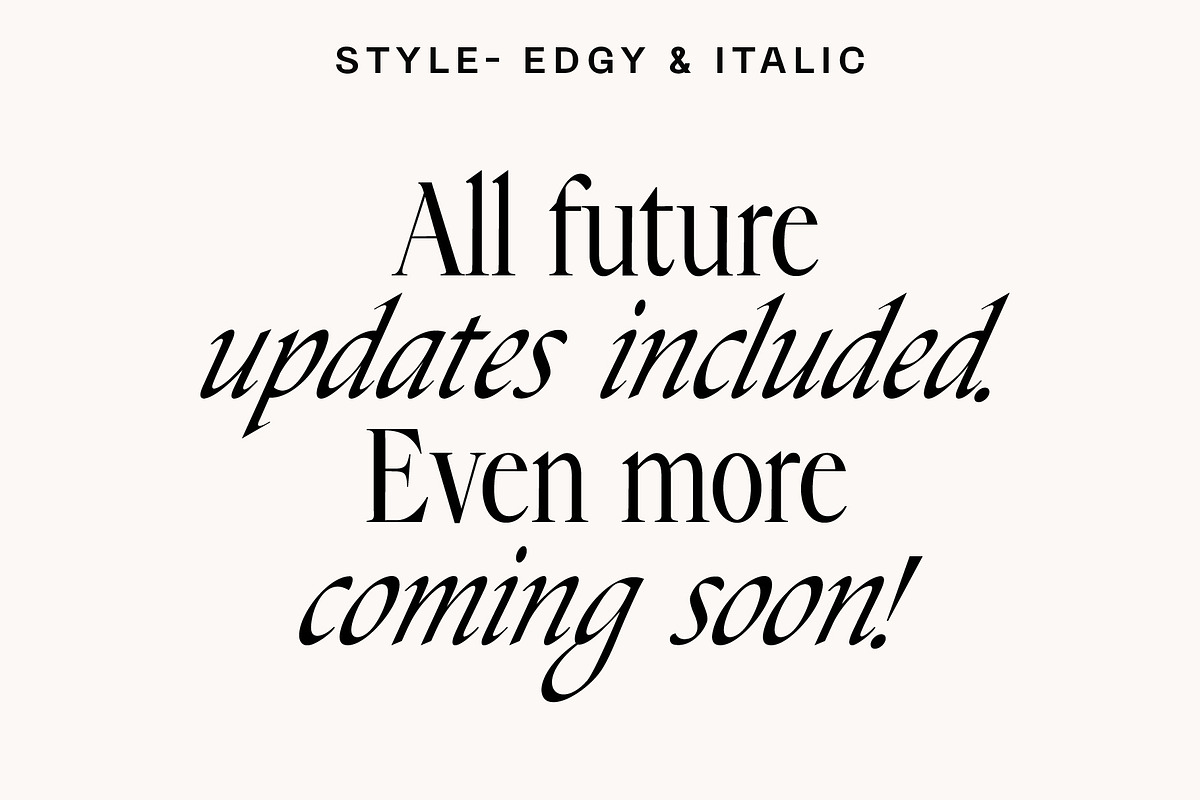 Stylebender Serif - Multi-style Font, a Serif Font by Tropical Type (Photo 17 of 17)