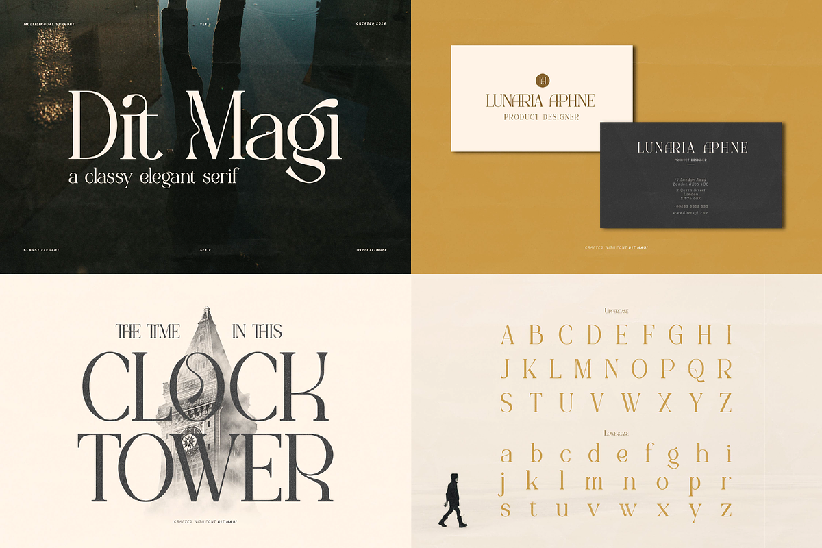 90% OFF! Modern Serif Font Bundle, a Serif Font by Denustudios (Photo 5 of 16)