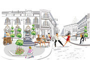 Series of romantic streets., a Food Illustration by Laifalight (Thumbnail 5 of 10)