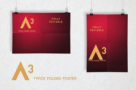 Clips Poster Mockups - A3