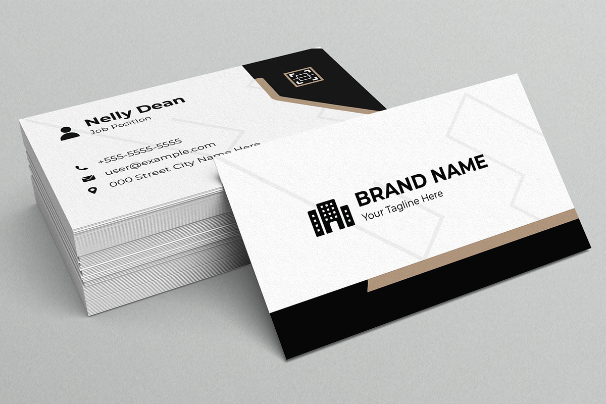 Corporate Modern Business Card, a Business Card Template by MightyDesign (Photo 2 of 6)