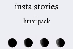 insta highlight icons, lunar pack