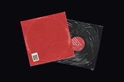 Vinyl Record Mockup, a Packaging Mockup by BORT GRAPHIC (Thumbnail 8 of 8)