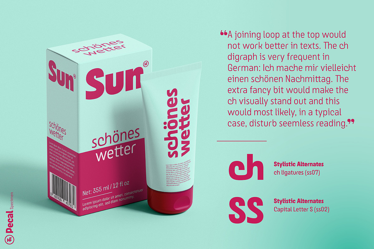 Pecal Modern Sans Serif, a Sans Serif Font by Hurufatfont (Photo 4 of 15)