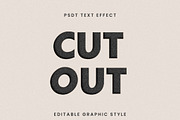 Cut Out Shadow Overlay Text Effect, a Templates & Theme by studiogstock (Thumbnail 1 of 2)