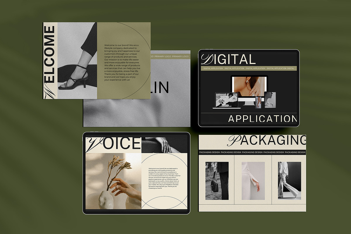 BERLIN Brand Guidelines Template, a Branding & Logo Template by Amaré Creative (Photo 11 of 13)