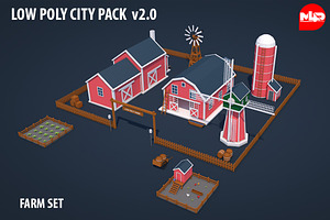 Low Poly City Pack V 2.0