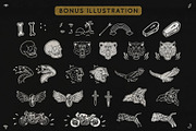 Comodo Font Family + Illustrations, a Sans Serif Font by Craft Supply Co. (Thumbnail 6 of 10)