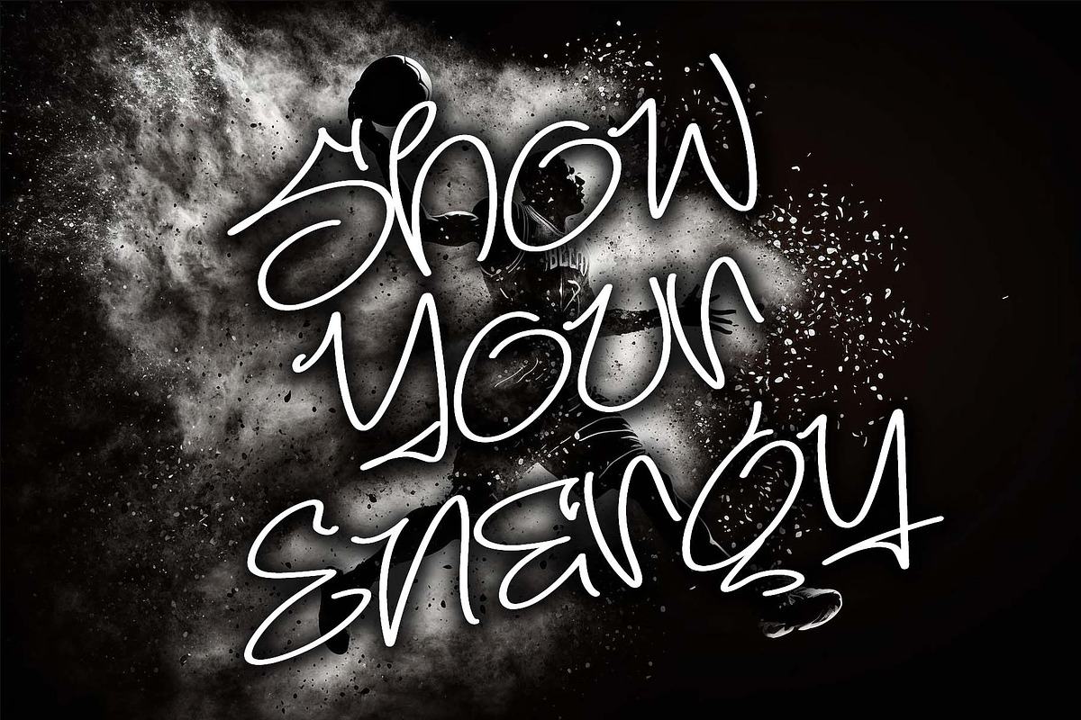 Midnight Script, a Handwritten Font by Letterafa Studio (Photo 4 of 6)