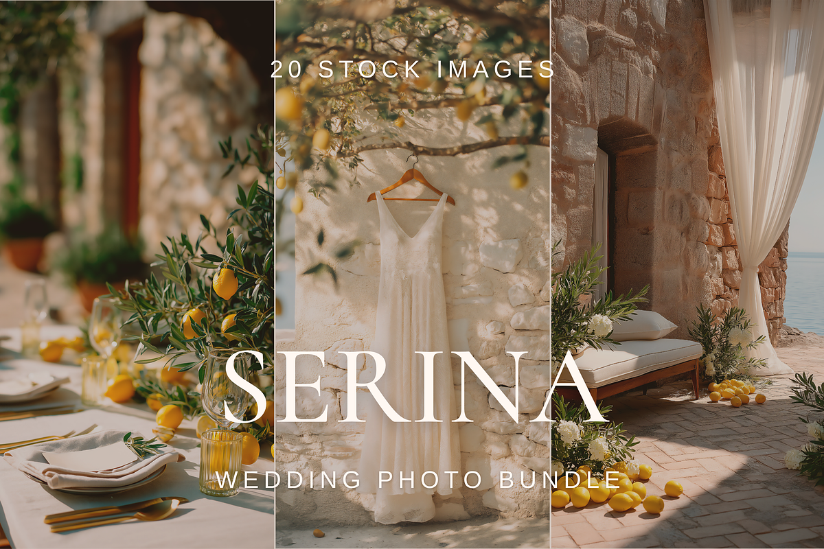 Mediterranean Wedding Photo Bundle, a Beauty & Fashion Photo by Serenefeeling (Photo 1 of 9)