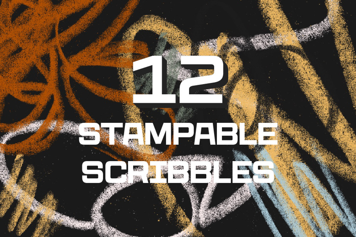 116 Stampable Procreate Textures, a Brush Add-On by Quiver Supply Co. (Photo 8 of 9)