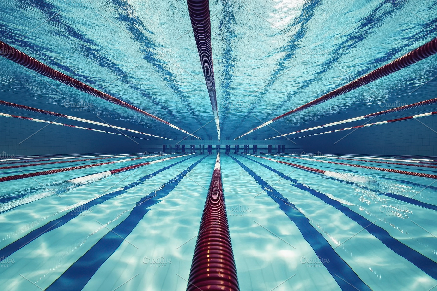 Underwater view of an Olympic swimmi, a Photo by Iftikhar Alam