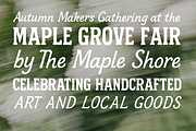 The Maple Shore – Font Duo, a Script Font by Creacy Studio (Thumbnail 2 of 8)