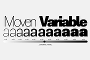 ZT Moven Sans - 22 Fonts & Variable, a Sans Serif Font by zelow type (Thumbnail 14 of 18)