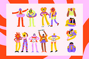BIZARRE POP ART PEOPLE-SUMMER REST, a Person Illustration by okchizh (Thumbnail 2 of 10)