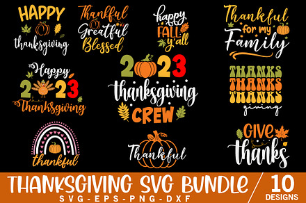 Thanksgiving Svg Bundle