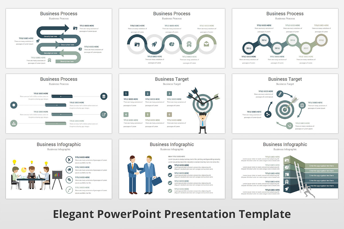 Elegant PowerPoint Template, a Presentation Template by GraphicStan (Photo 12 of 21)