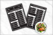 Simple Restaurant Menu, a Print Template by Isnanstuff (Thumbnail 2 of 3)