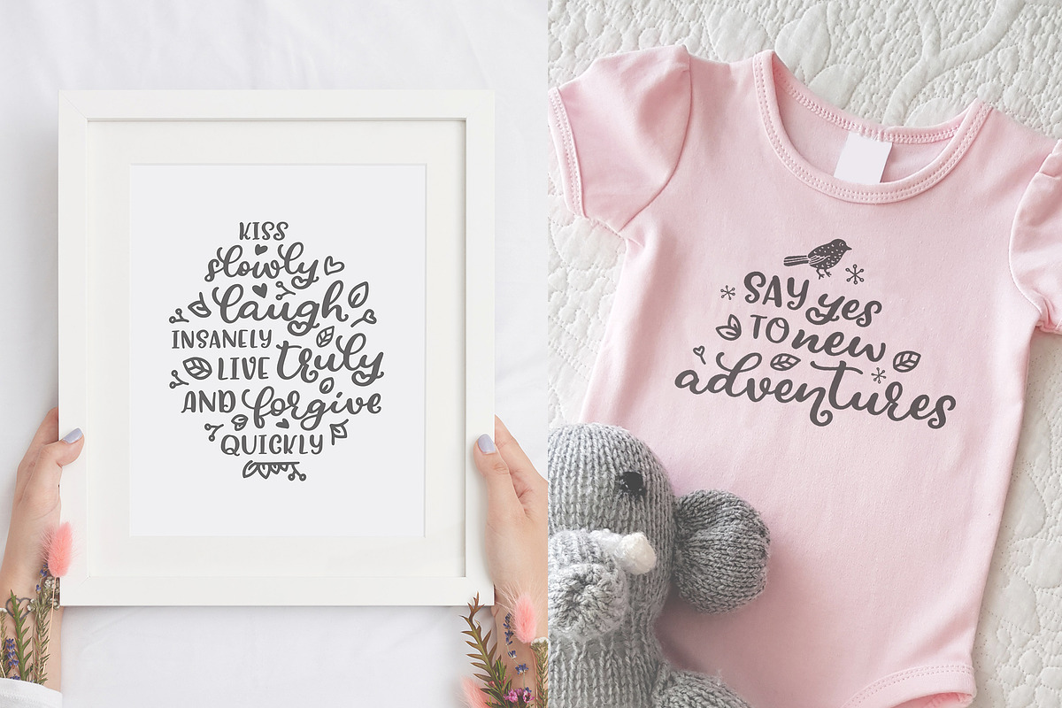 Love At First Sight Font Duo &Extras preview 3