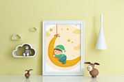 Kids Room Frame Mockups, a Print Template by Milan Mockup (Thumbnail 5 of 6)
