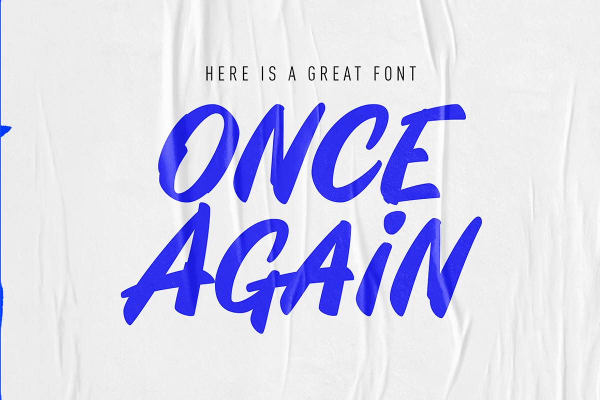 Blah! | SUMMER SALE - 60% OFF!, a Handwritten Font by StereoType (Photo 2 of 8)