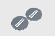 Sticker Mockup, an Advertising Mockup by tiyasprabawa (Thumbnail 4 of 5)