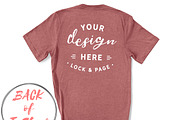 Back Of T-Shirt BC3001 Mockup Bundle, a Shirt Mockup by lock and page (Thumbnail 57 of 88)