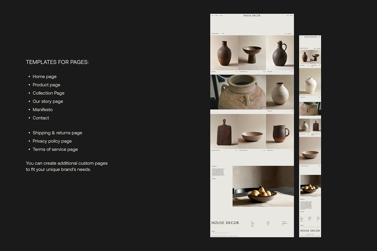 Modern Minimalist Shopify Theme, a Shopify Template by CremayPomadaStore (Photo 3 of 8)