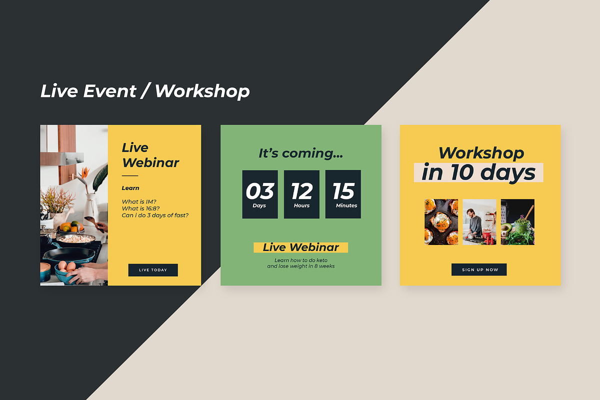 Fitness Instagram Creator, a Social Media Template by Design District (Photo 11 of 21)