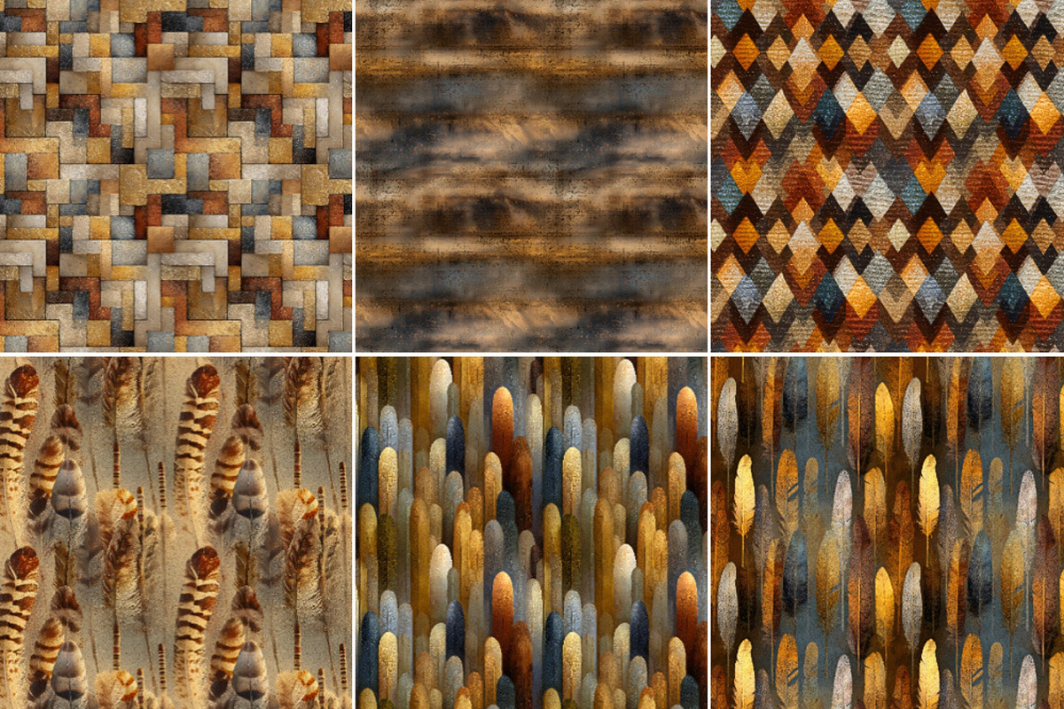 World’s Indigenous Peoples Patterns, a Pattern Graphic by Nicole Branger Art (Photo 21 of 38)