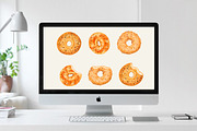 Bagel VECTOR illustrations, an Object Graphic by Natalka Dmitrova art (Thumbnail 9 of 16)
