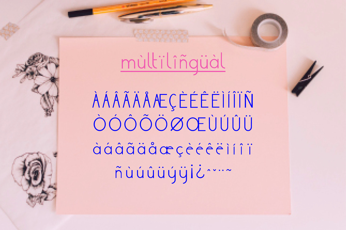 Craft Sans Serif Bullet Journal Font, a Handwritten Font by InkCloudDesign (Photo 3 of 9)