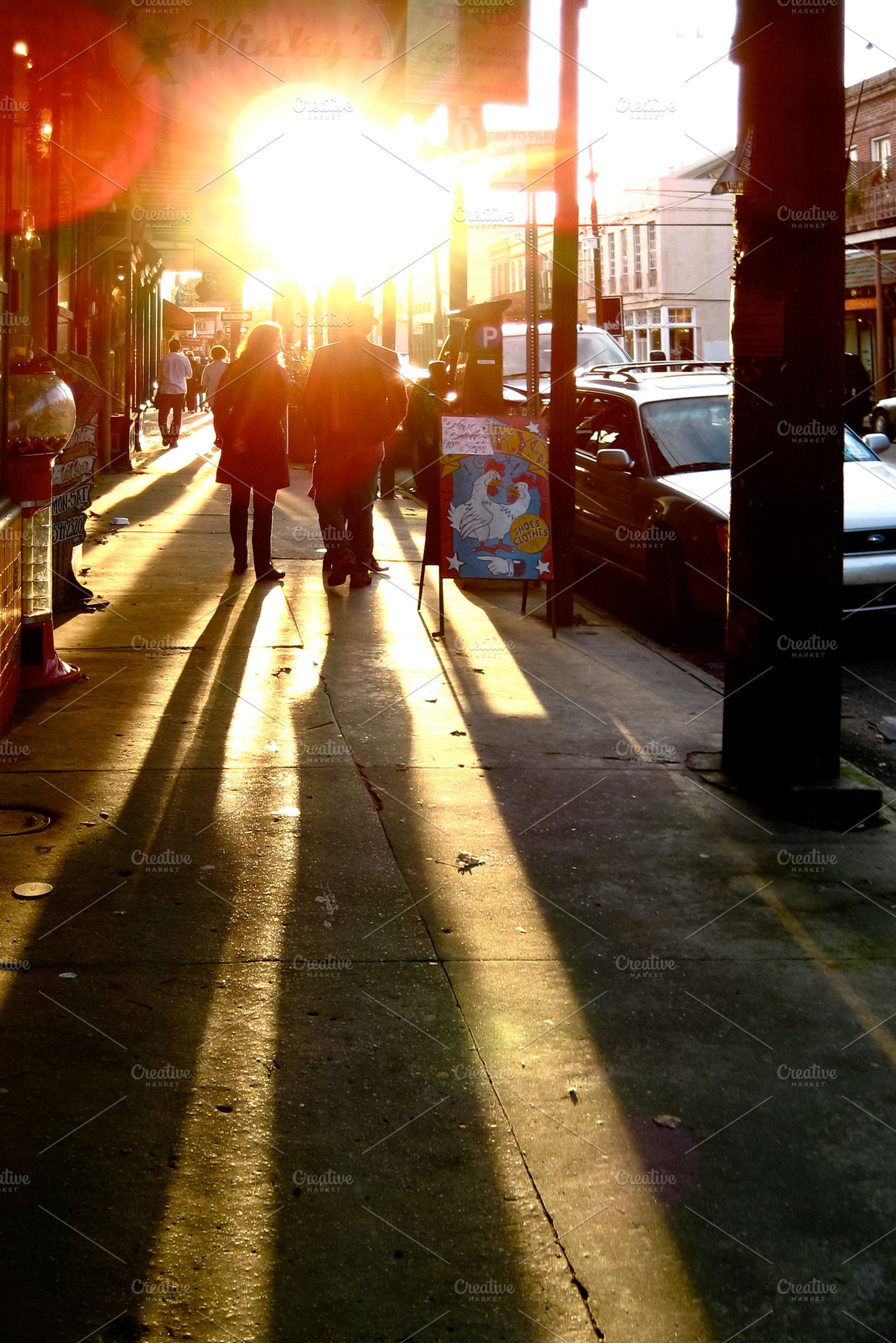 New Orleans Beatnik Sunset