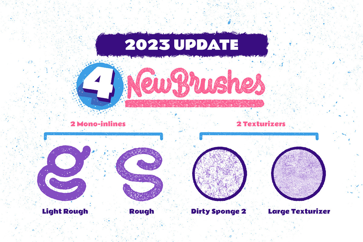 Rough&Raw Procreate Brush Set, a Brush Add-On by Shoutbam (Photo 9 of 9)