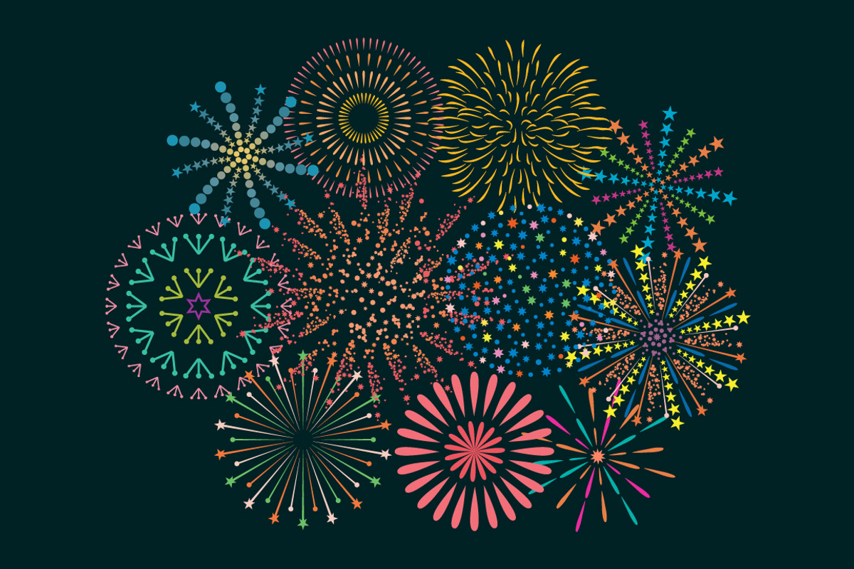 Firework, a Background Graphic by Tomass2015 (Photo 3 of 3)