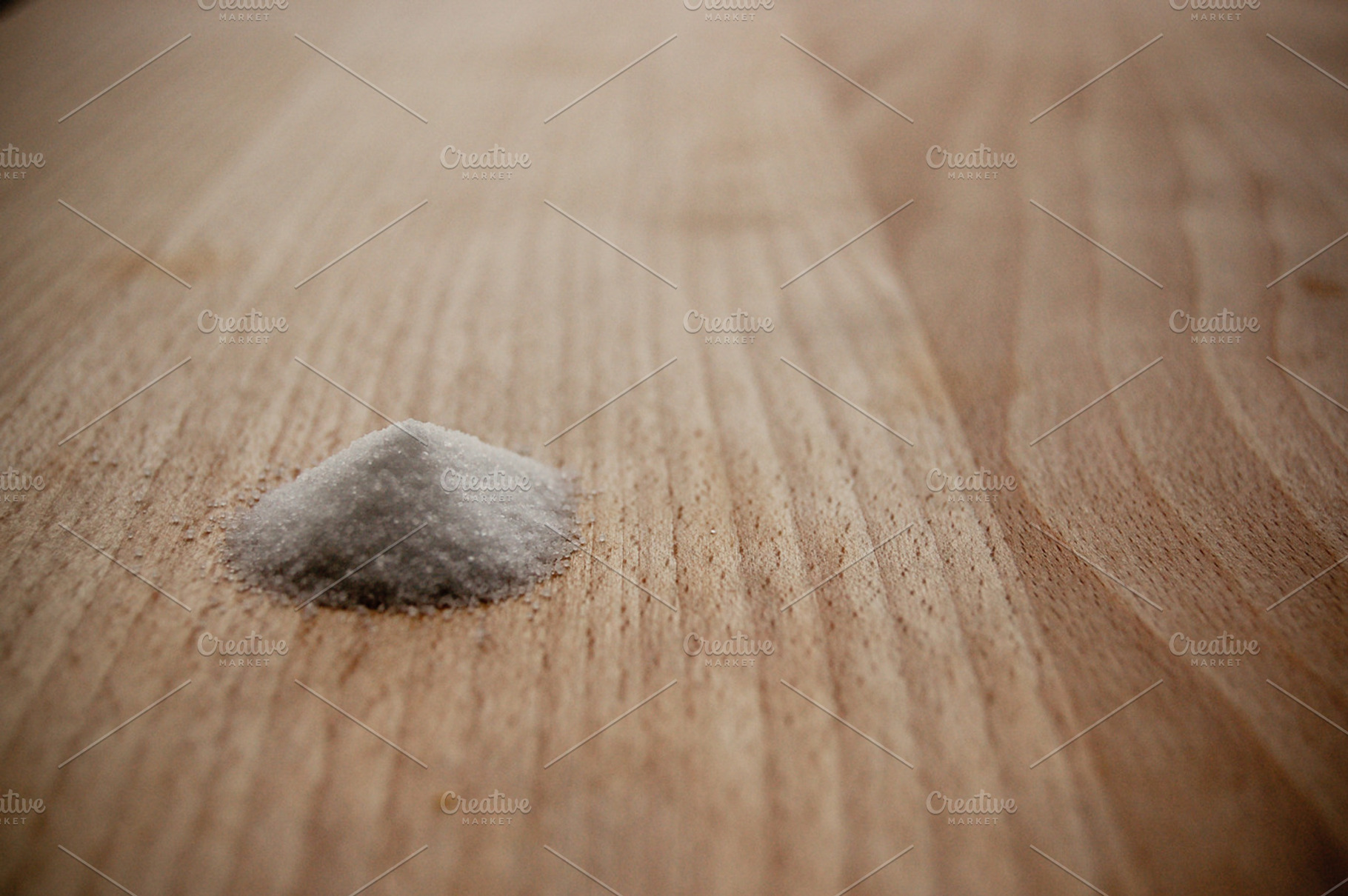 Salt on wood, a Food & Drink Photo by bozekmichal
