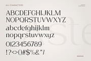 Asteris, a Serif Font by din-studio.com (Thumbnail 6 of 11)