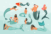 Mermazing Life 30% OFF!, an Animal Illustration by Anastasy_helter (Thumbnail 2 of 21)