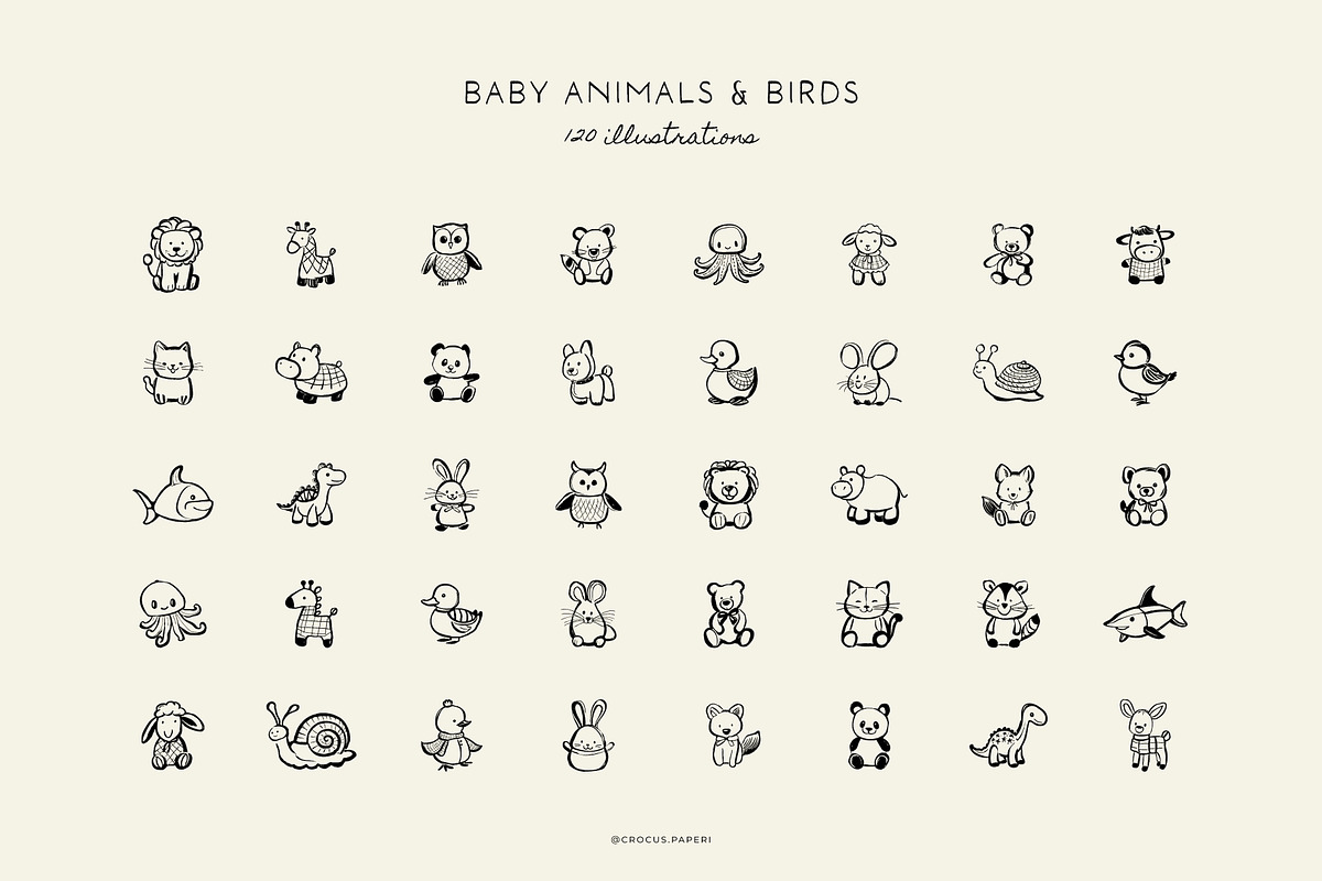 MOTHERHOOD & BABY CARE illustrations, a Decorative Illustration by Crocus Paperi (Photo 4 of 5)