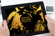 MARBLE GOLD ON BLACK Vector Textures, a Texture Graphic by ekaart (Thumbnail 8 of 11)