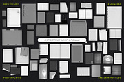 OFFICESCAPES PSD Mockups, an Object Graphic by angelainthefields (Thumbnail 8 of 12)